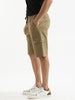 Solid Edge Drawstring Shorts