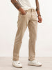 Faded Straight Fit Denim Jeans | Beige | WJN0200SR2010S