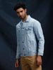 Solid Classic Denim Jacket