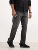 Slim Fit Faded Denim Jeans | Dark Grey