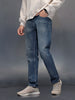 Wrogn Men's Relaxed fit Jeans | Light Blue