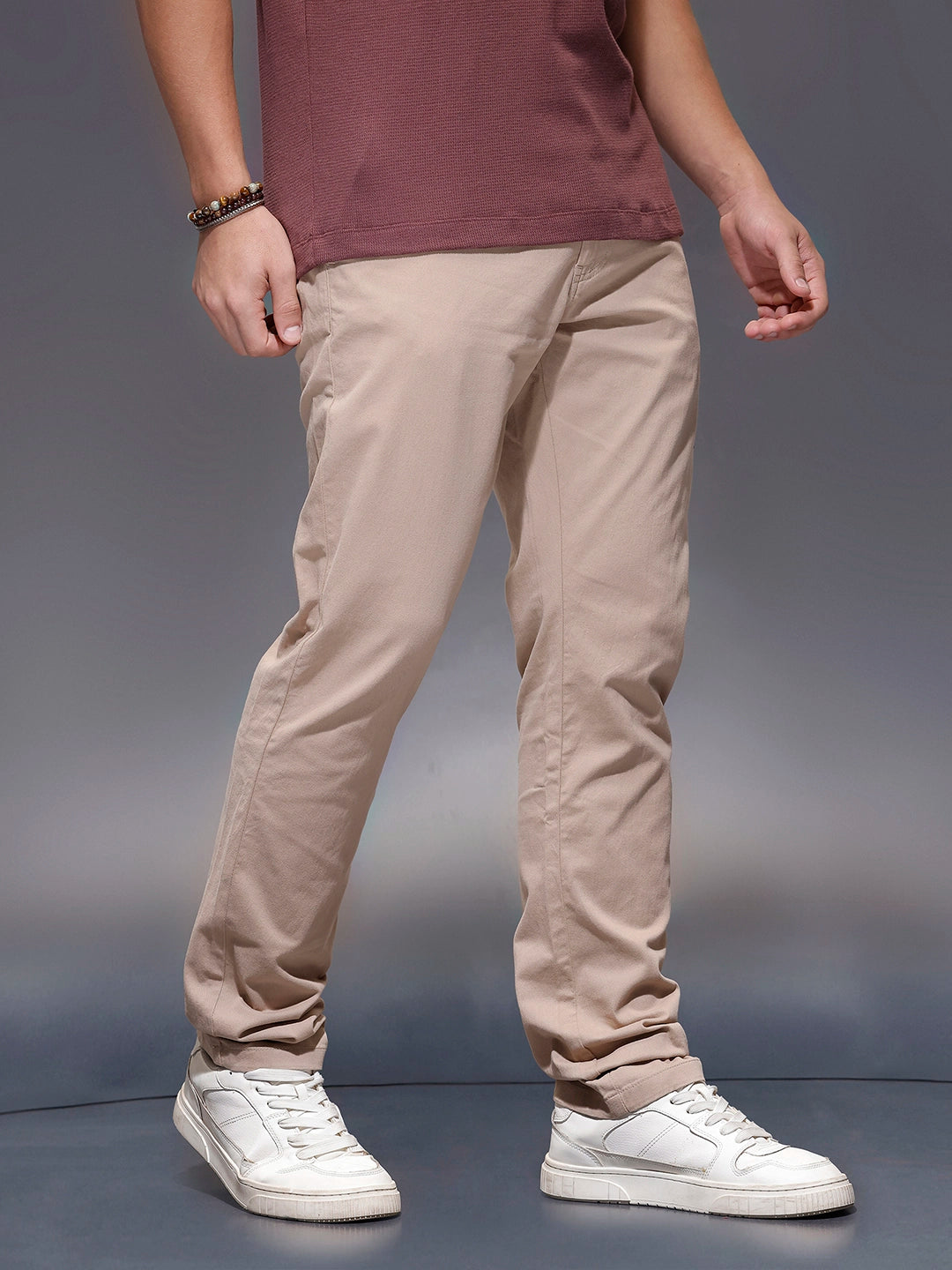 Classic Slim Fit Trouser   |  Brown