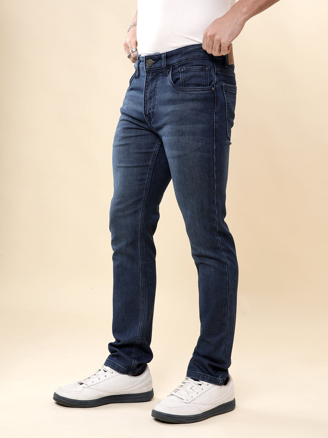 Premium Darkstone Straight Fit Jeans