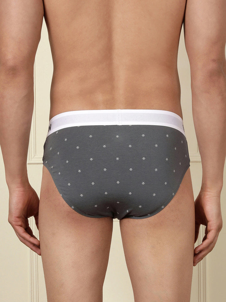 Pure Cotton Solid & Print Pack of 2 Briefs