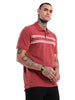 Apex Maroon Cotton Polo T-Shirt