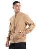 Clean Look Brown Bomber Jacket