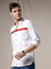 Solo Stripe White Shirt