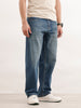 Faded Loose Fit Denim Jeans  | Light Blue
