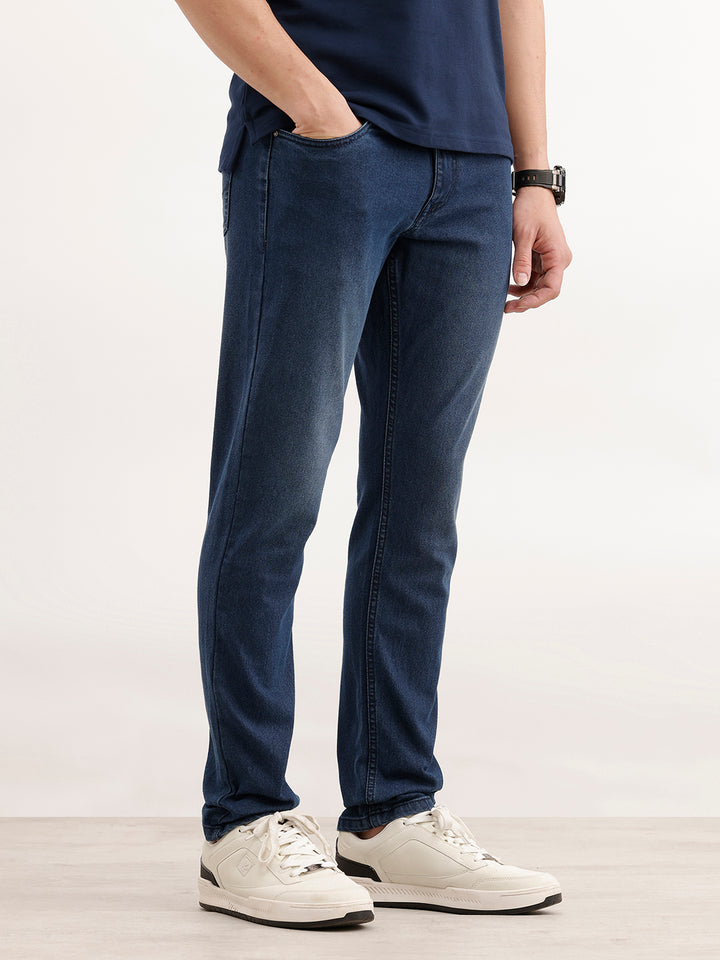 Slim Fit Denim Jeans  | Blue