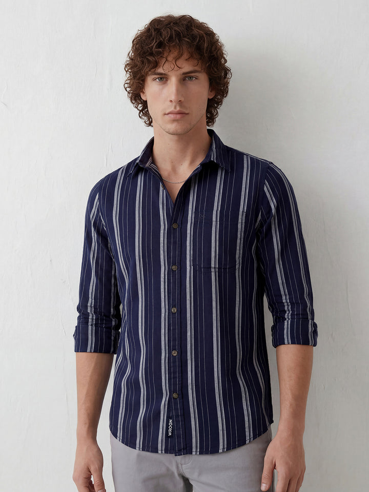 The Modern Casual Stripe Edit | Navy Blue
