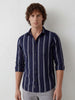 The Modern Casual Stripe Edit | Navy Blue