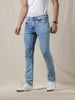 Washed Trend Blue Jeans