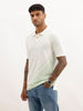 Classic Placement Printed Polo T-Shirt | Off White