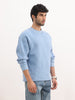 Solid Comfort Fit Sweatshirt | Blue