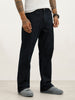 Solid Bootcut Denim Jeans | Black