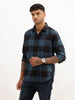 Regular Fit Checkered Full Sleeve Shirt | Brown