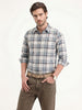 Regular Fit Checkered Shirt | Blue