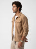 Classic Oversized Double Pocket Jacket | Beige
