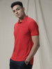 Wrogn Batch Red Polo T-Shirt