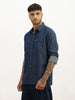 Classic Slim Fit Denim Shirt | Blue