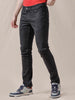 Solid Black Slim Fit Jeans