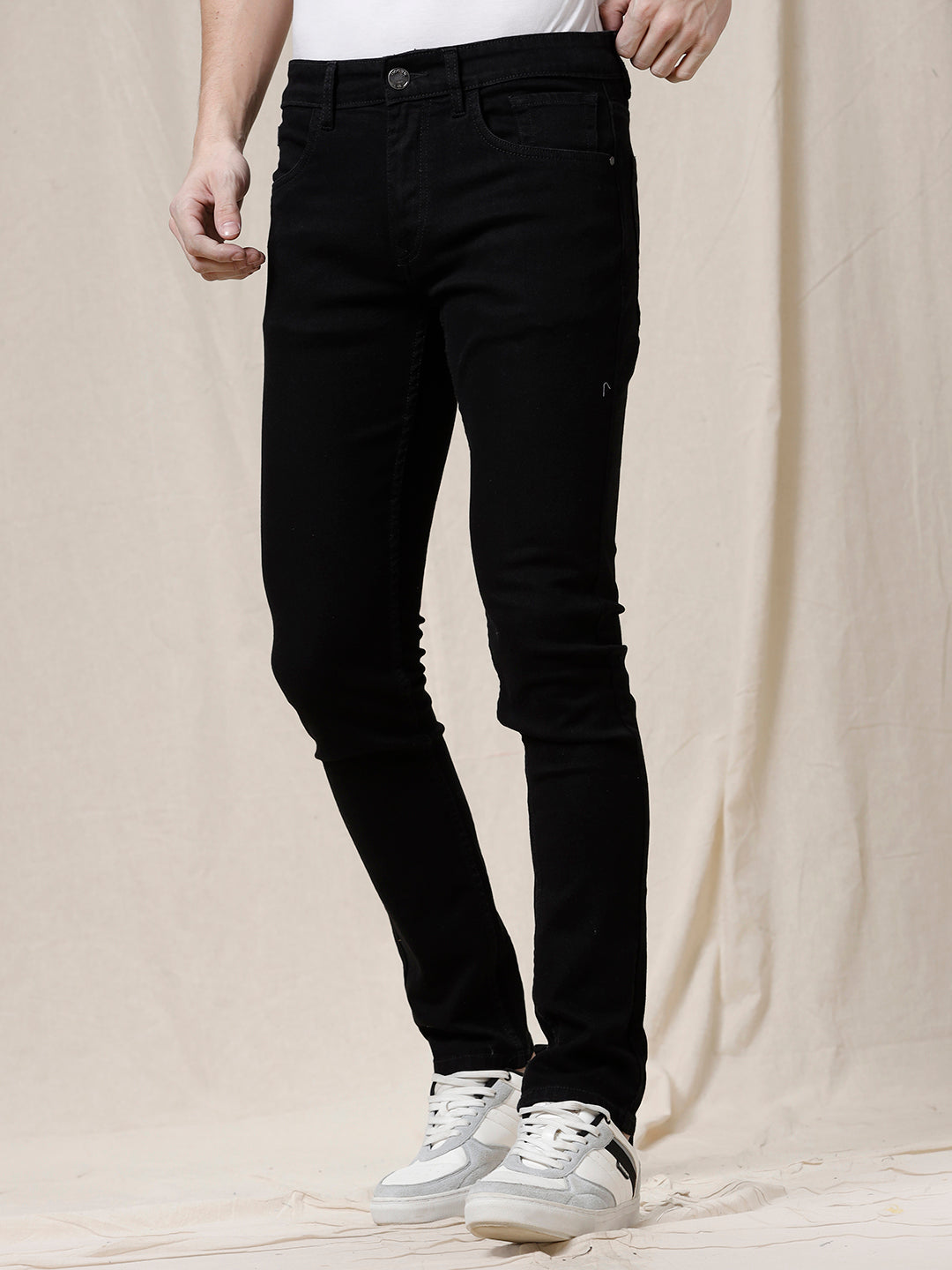 Solid Core Black Jeans