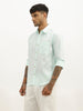 Solid Regular Fit Full Sleeve Shirt | Light Green