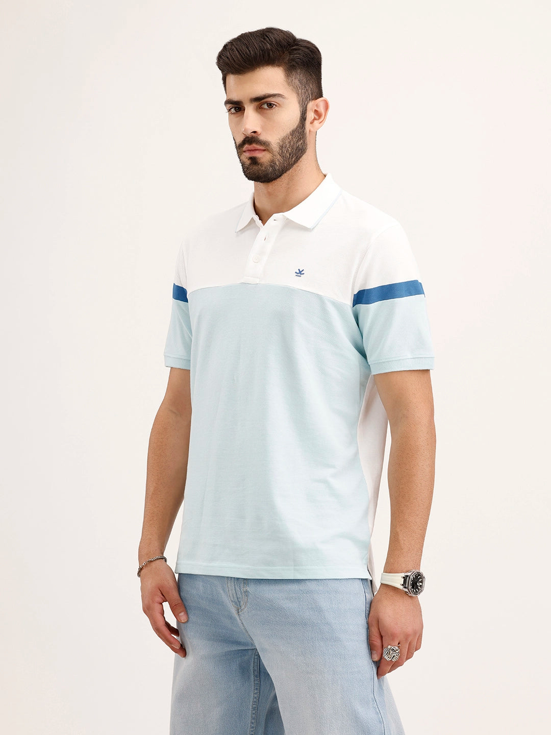 Slim Fit Polo T-Shirt | White