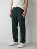 Solid Loose Fit Trouser | Dark Green