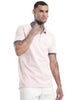 Elite Light Pink Tipping Polo T-Shirt