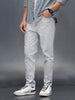 Men's casual slim ankle fit jeans | Grey