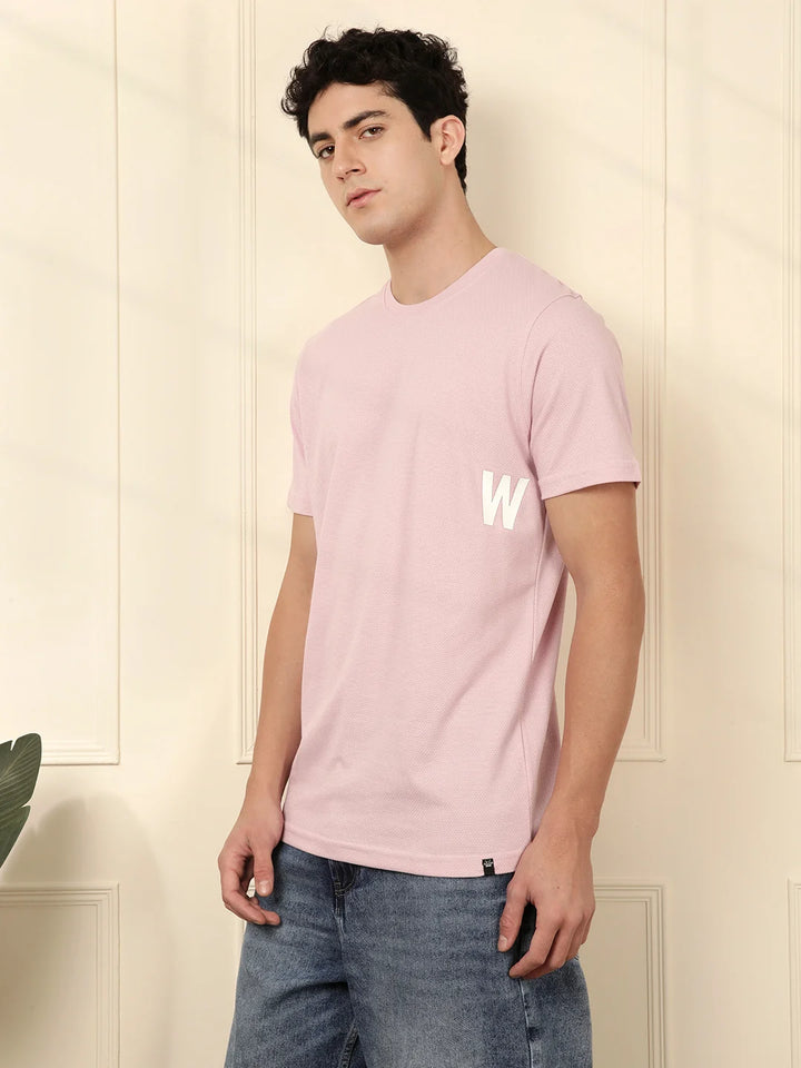 Drop Logo Pink T-Shirt