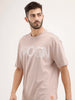 Classic Placement Printed T-Shirt | Brown