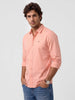 Solid Full Sleeve Shirt | Peach | WWSH0414M