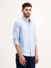 Regular Fit 100% Cotton Shirt | Light Blue
