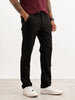 Classic Solid Slim Fit Trouser | Black