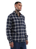 Navy Checks Casual Shirt