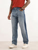 Faded Loose Fit Denim Jeans | Light Blue