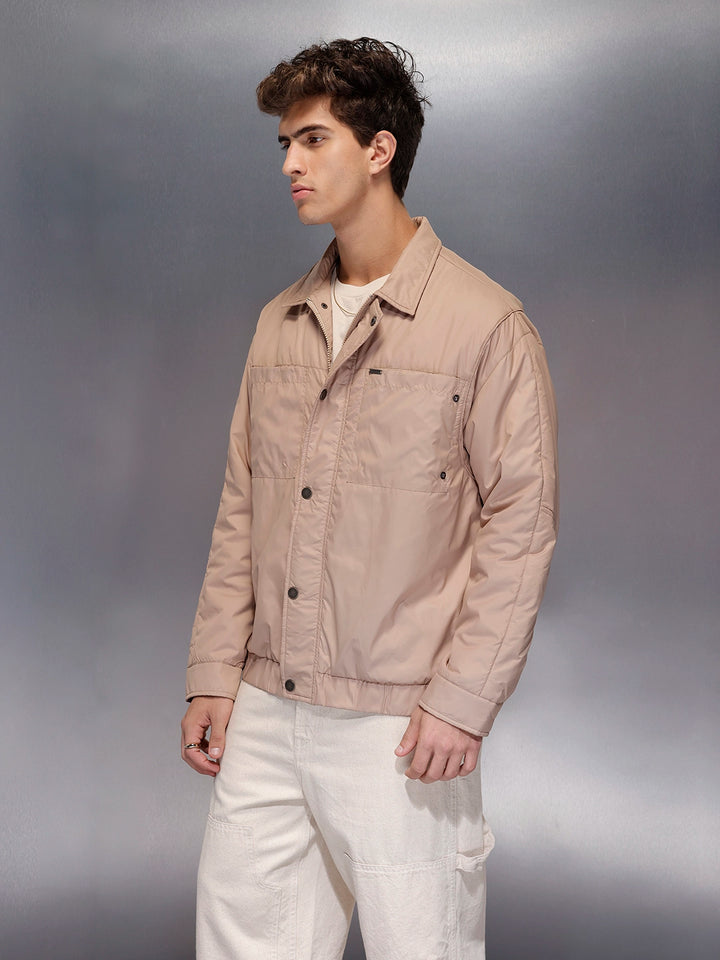 Lightweight Quilted Casual Jacket | Brown