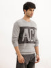 Classic Regular Fit Jacquard Sweater | Grey