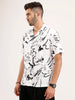 Resort Collar AOP Shirt | White