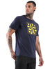 Game On Navy Printed T-Shirt