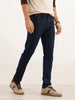 Solid Slim Fit Denim Jeans | Dark Blue