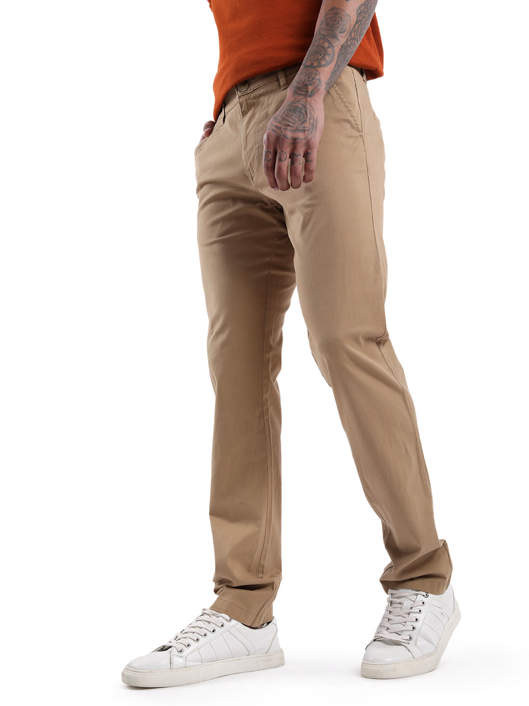 Khaki Slim Fit Trouser