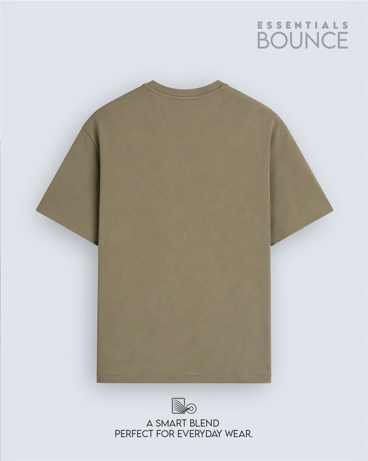 No Brainer Bounce Oversized T-Shirt | Essential | Olive