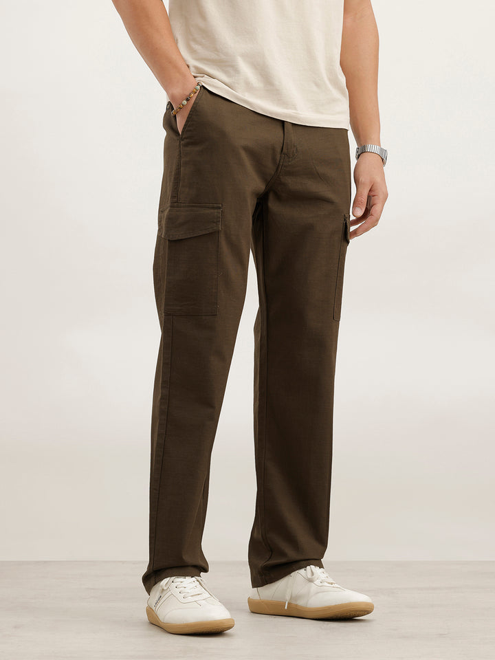 Anti Fit Cargo Trouser  | Olive