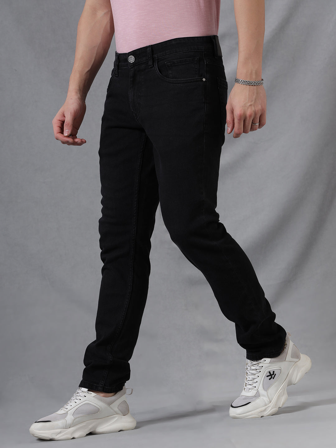 Dark Charcoal Slim Fit Jeans