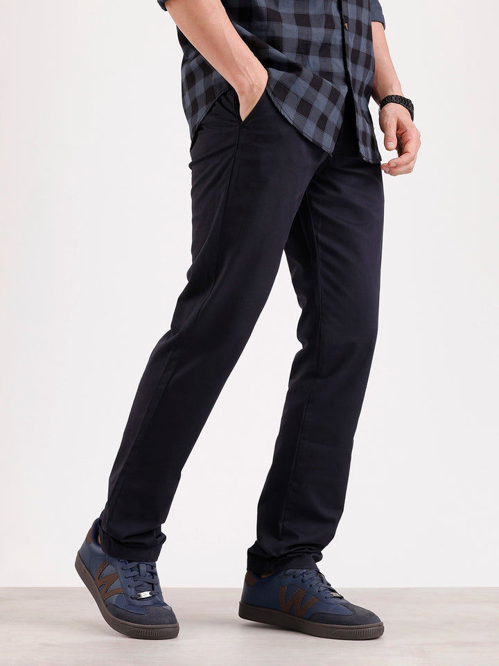 Classic Slim Fit Trouser  | Black