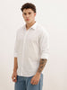 Solid Slim Fit Full Sleeve Shirt | White | WSH02FSSL0170S