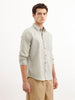 Classic Regular Fit Chekered Shirt  | Green